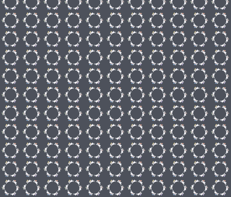 bunny circle. Small format fabric by nature_guild on Spoonflower - custom fabric