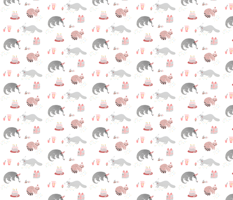 Party Animals fabric by lisa_manuels on Spoonflower - custom fabric