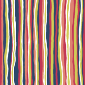 Matisse: Vertical Stripe Coordinate with White