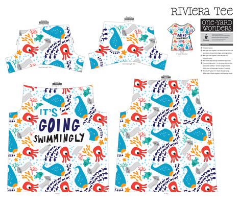 Going Swimmingly fabric by suryasajnani on Spoonflower - custom fabric