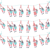Father Christmas Garland