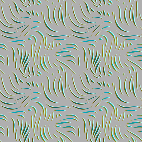 Ebb and Flow waves fabric by joanmclemore on Spoonflower - custom fabric