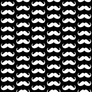 mustache bigger black