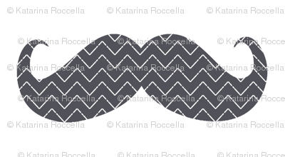 mustache bigger chevron
