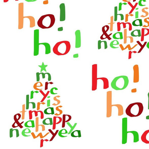 Merry Christmas Ho! Ho! Ho! (large)