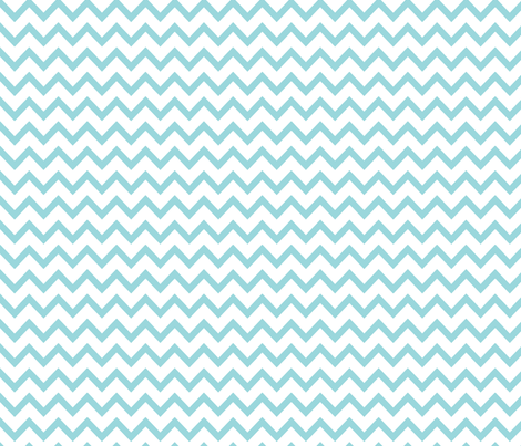 MT Xmas Chevron Blue fabric by misstiina on Spoonflower - custom fabric