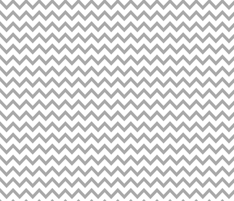MT Xmas Chevron Grey fabric by misstiina on Spoonflower - custom fabric