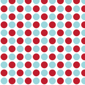 MT Xmas Dots Red / Blue