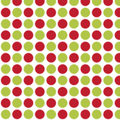 MT Xmas Dots Red / Lime Green