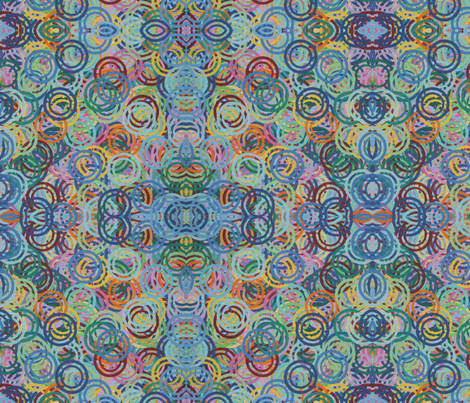 Hoopla fabric by projectm on Spoonflower - custom fabric