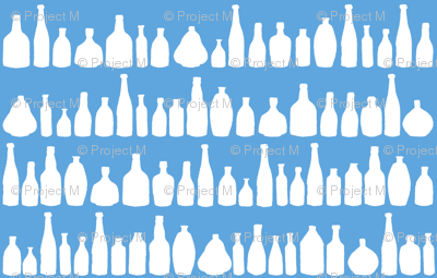 Bottles Blue