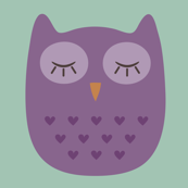 Sofie owl sleeping