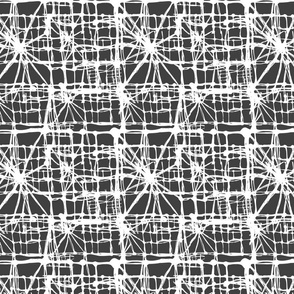 Threads. Black and white version.