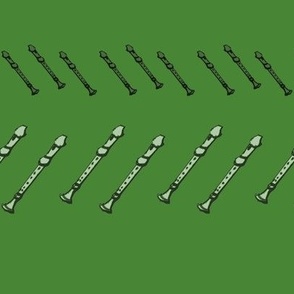 Recoder Flutes in spring