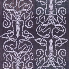 Kraken Squid in Deep Purple