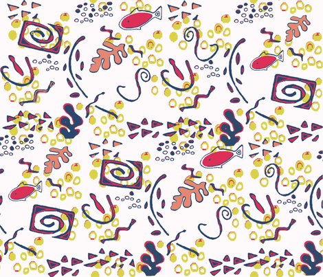 WimzyMatisse fabric by catail_designs on Spoonflower - custom fabric