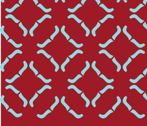 Whimsical Bicycle Handlebars fabric by rebecca_loves_bikes on Spoonflower - custom fabric