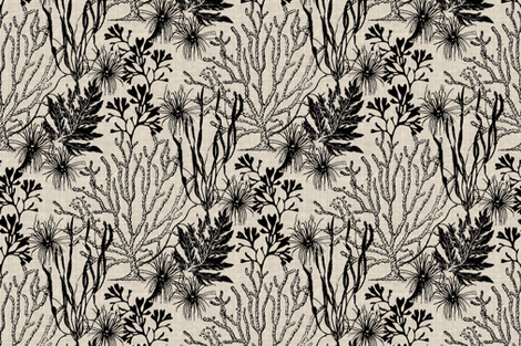 Poseidon Onyx fabric by littlerhodydesign on Spoonflower - custom fabric