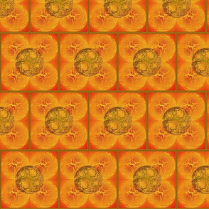 orange sun