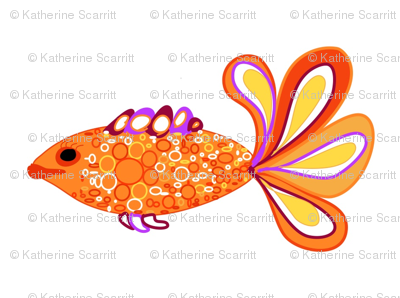 Fancy Fish (decal)