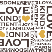 Love is Everything - with Tan Hearts