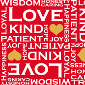 Love is Everything - Red and White
