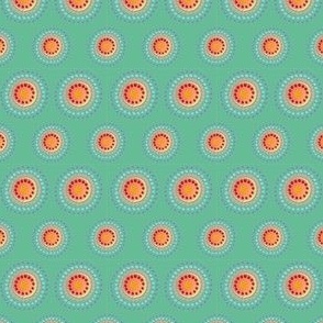 Fiesta Polkadots, Emerald Green | alexcolombo.com