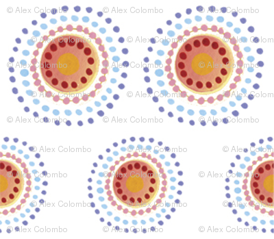 Fiesta Polkadots, White | alexcolombo.com