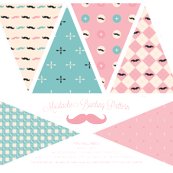Mustache-bunting-pattern