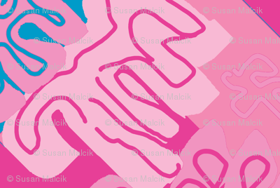 Barbie in Menton - Matisse-like Medallions