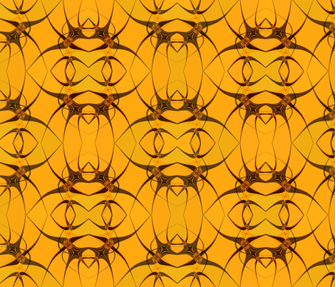 Parachuting Spiders fabric by anniedeb on Spoonflower - custom fabric
