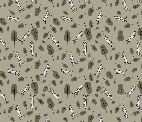 Ibizan Hounds fabric by lobitos on Spoonflower - custom fabric