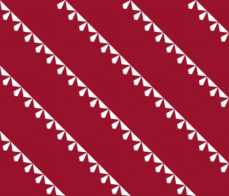 Star Steps 2 ___-red fabric by fireflower on Spoonflower - custom fabric