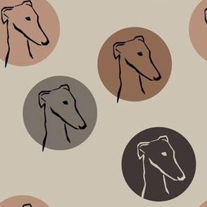 Sighthounds- coffeebrown
