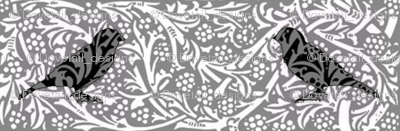 Bird Songs 22 - Duet in Black and White