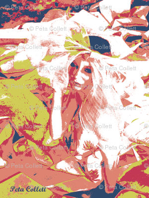Modern Angel woman