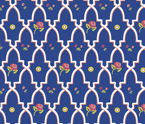 Provencal Boheme fabric by melachmulik on Spoonflower - custom fabric