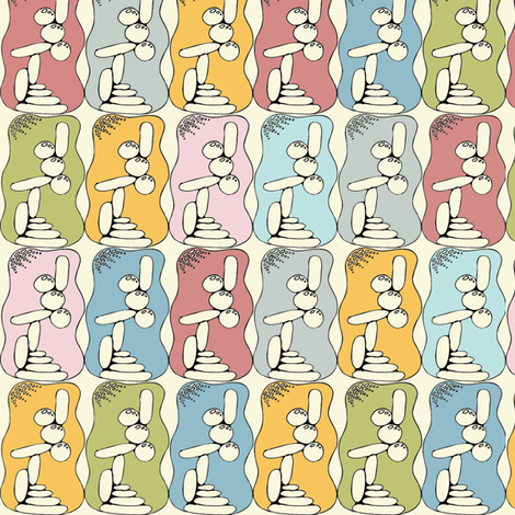 Stones fabric by ivoryshades on Spoonflower - custom fabric