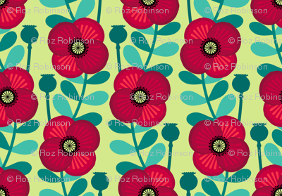 Poppy stem - pale green