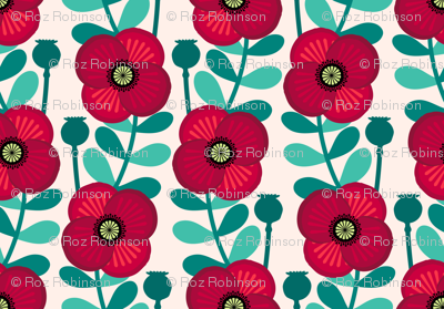 Poppy stem - pale wheat
