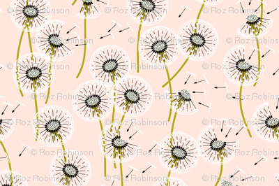 Fanciful flight - make a dandelion wish! - wheat