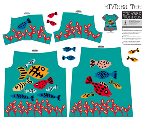 Under_the_Sea fabric by yellowstudio on Spoonflower - custom fabric