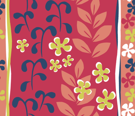 hommage_Matisse fabric by sraka on Spoonflower - custom fabric