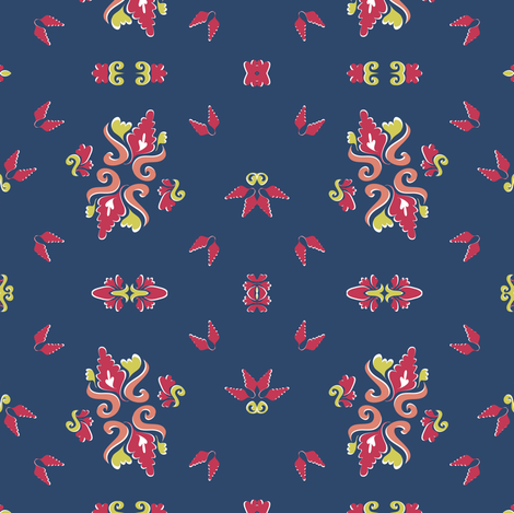 Ode To Matisse fabric by joyfulroots on Spoonflower - custom fabric