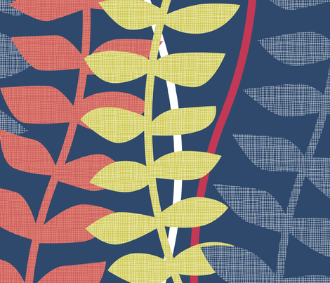 matisse inspired  fabric by ravynka on Spoonflower - custom fabric