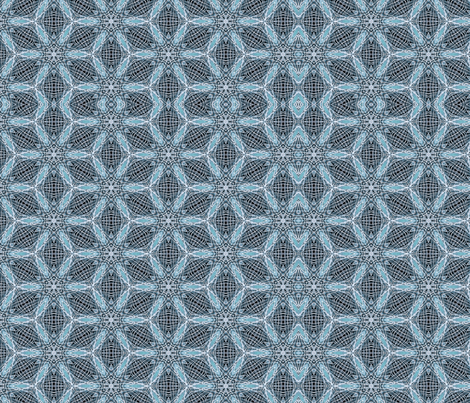 ice flowers fabric by heikou on Spoonflower - custom fabric