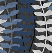 matisse inspired - black and blue
