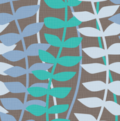 matisse inspired - blues & turquoise colorway