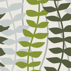matisse inspired - greens colorway
