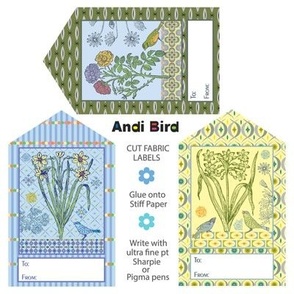 Bird Gift Labels / Decals